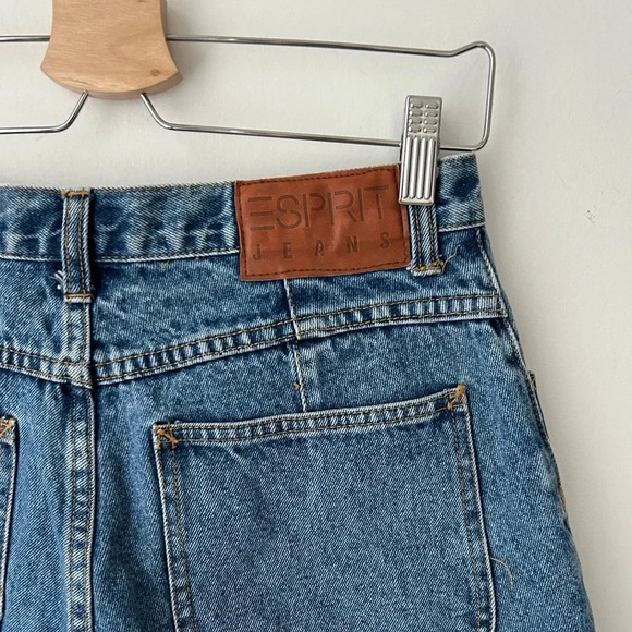 Vintage Esprit high waist denim short - Picture 7 of 12